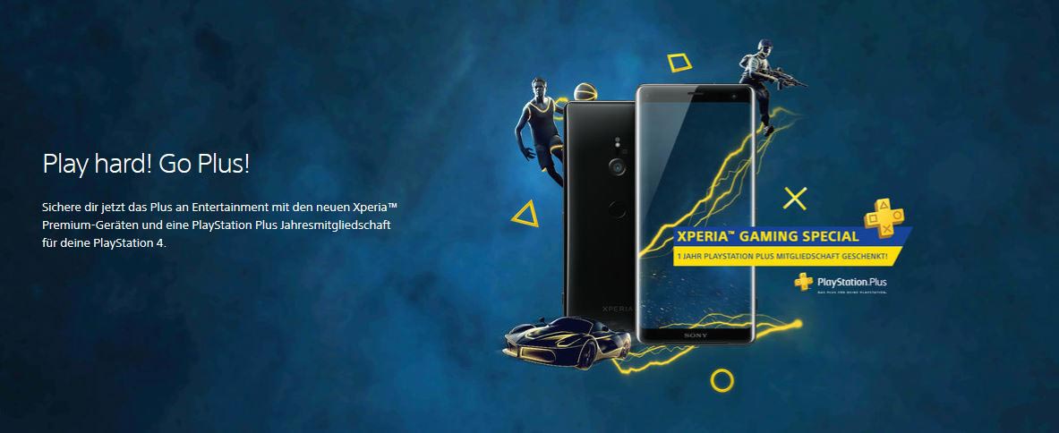 Jetzt das Xperia™ Gaming Special sichern! Jetzt das Xperia™ Gaming Special sichern!
