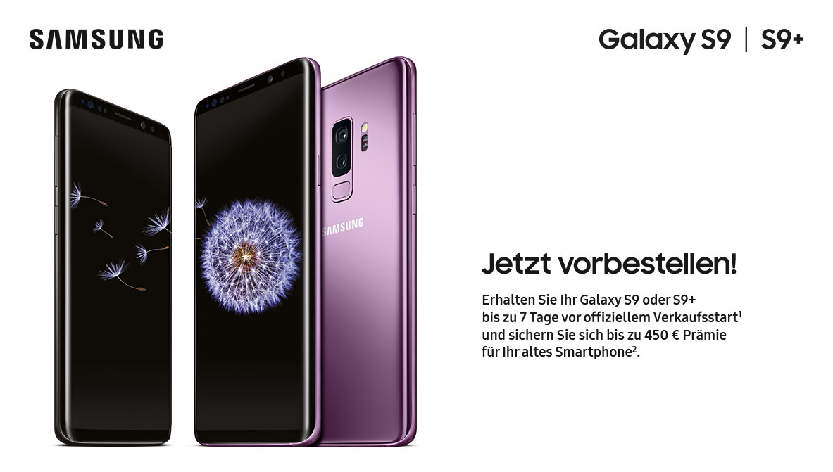 Samsung präsentiert das neue Samsung Galaxy S9/Galaxy S9+ Samsung präsentiert das neue Samsung Galaxy S9/Galaxy S9+