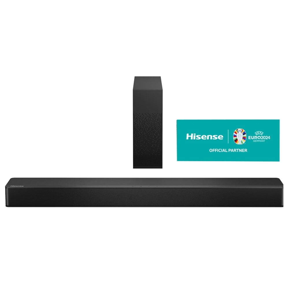 Hisense HS2100 2.1 Soundbar Home Theater System mit kabellosem Subwoofer schwarz