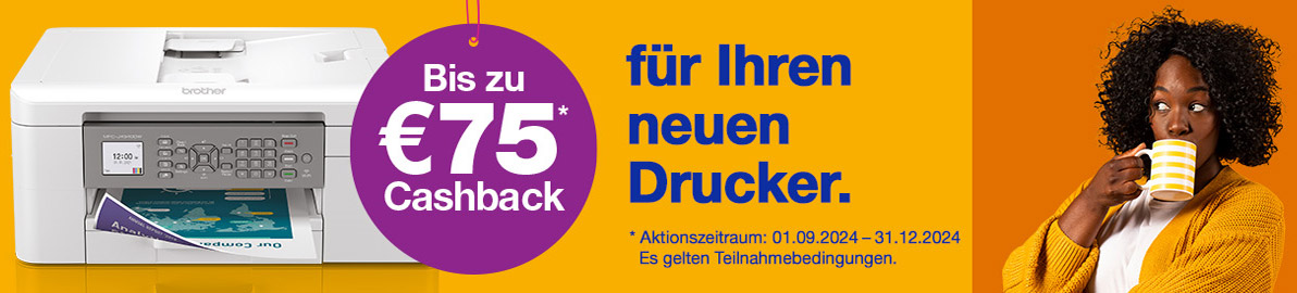 Brother „Cashback für Endkunden-Aktion“ im Onlineshop von cw-mobile.de