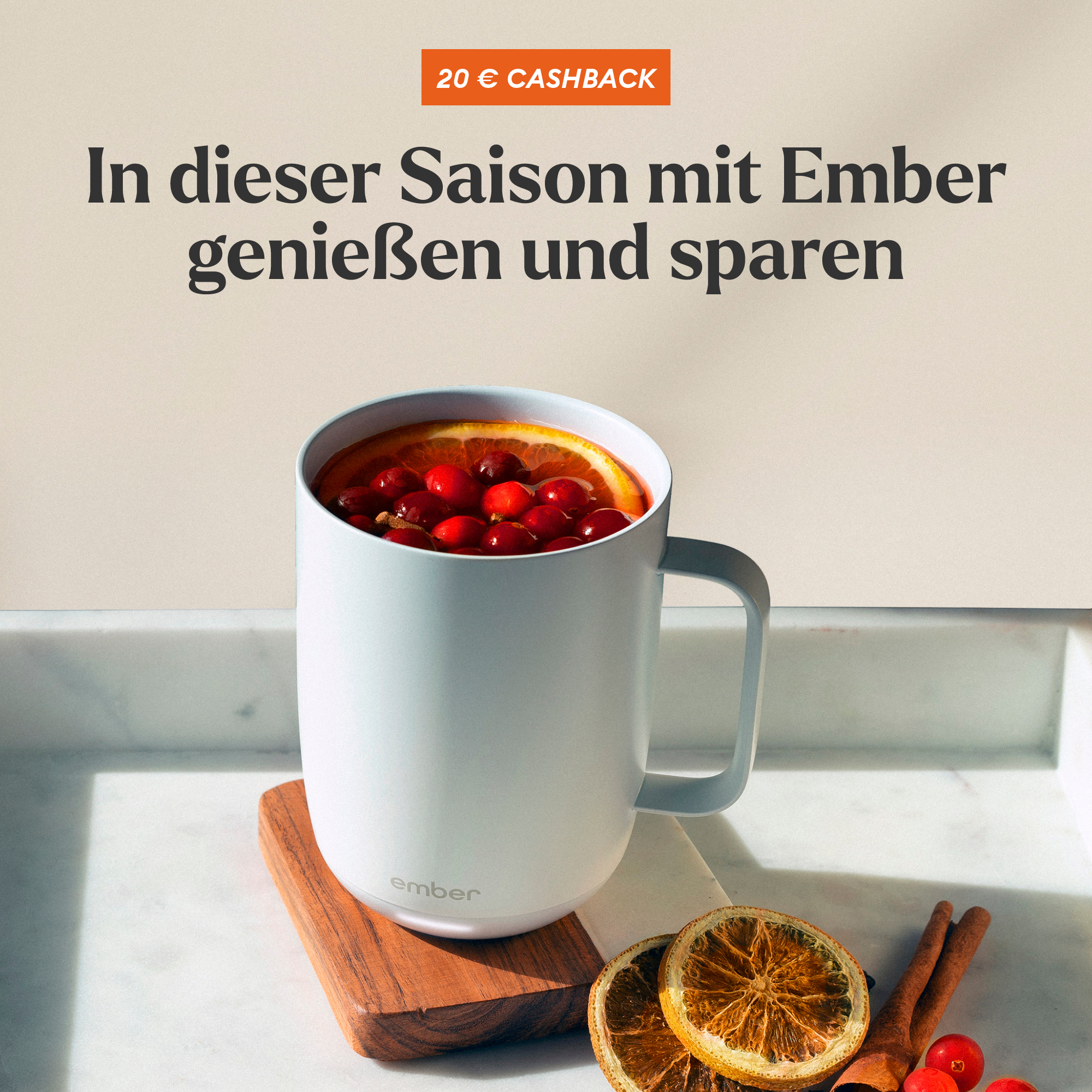 ember - sichere dir jetzt deinen Cashback